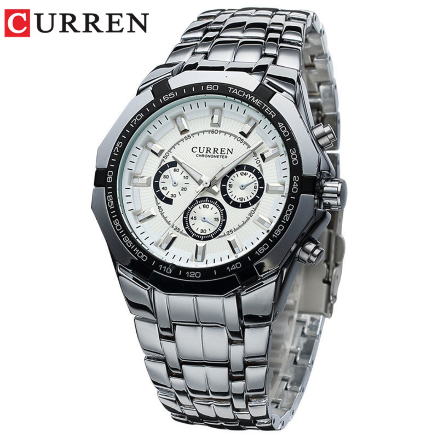 Luxury Watch Life - CURREN Men Luxury Brand Military Sport