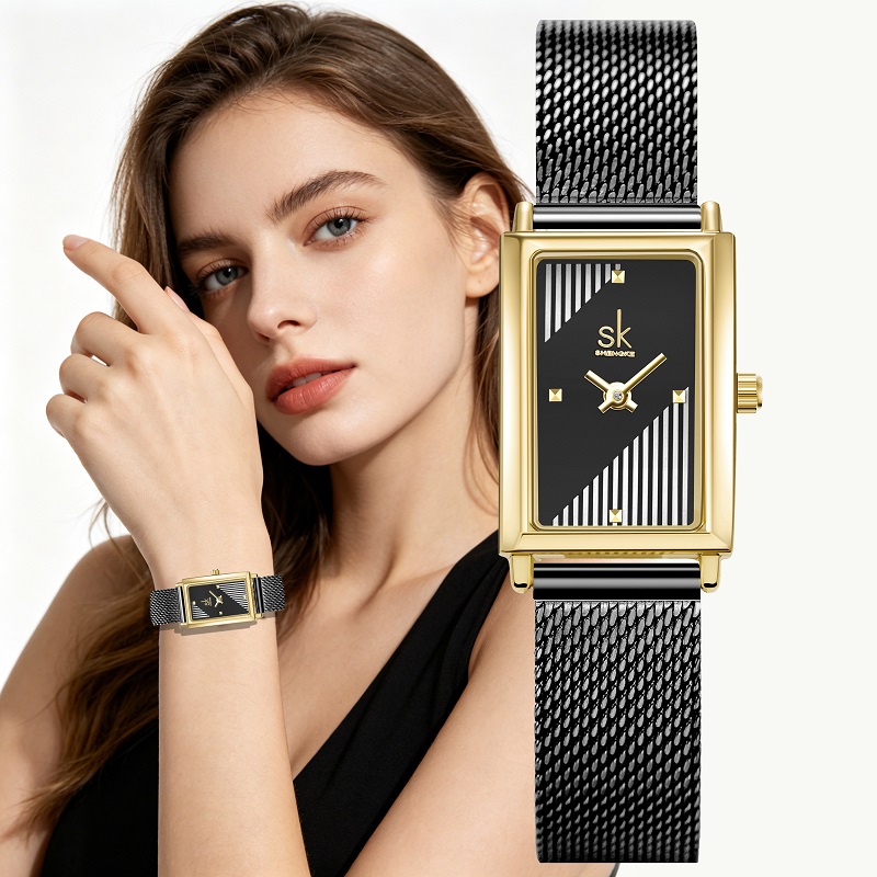 Best Luxury Quartz Watch - Shengke Fashion Luxury Women Watches Original
