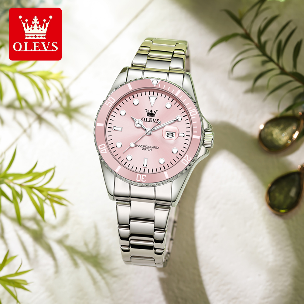 Luxury Watch Cheap - OLEVS Luxury Quartz Women's Watches Steel