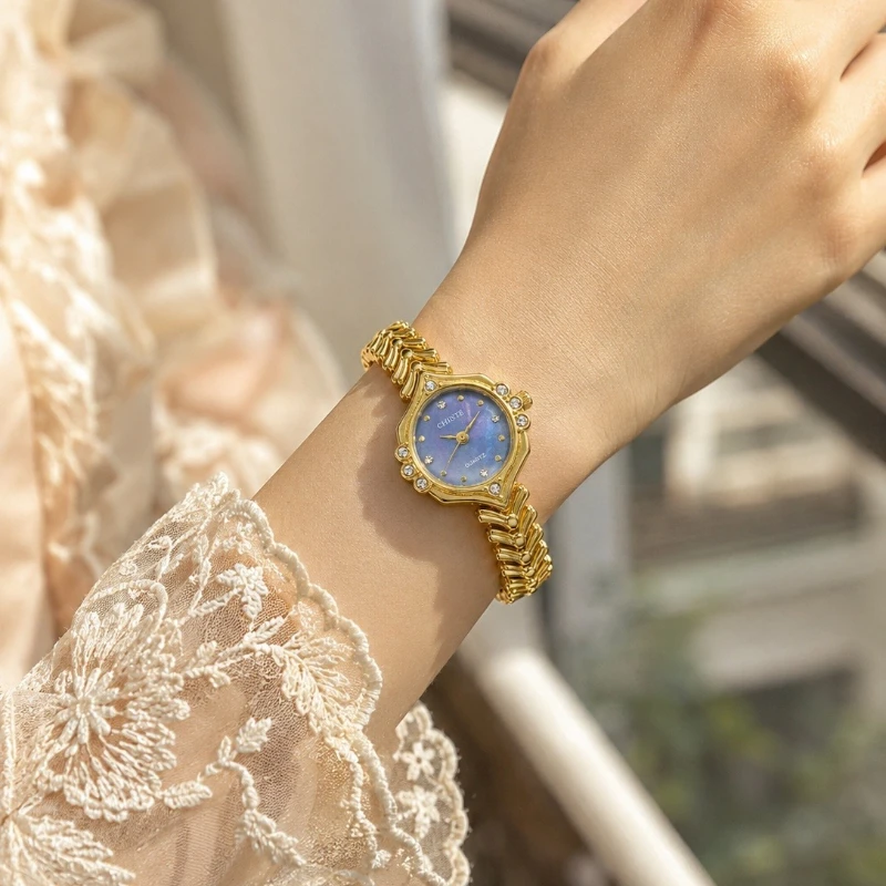 Golden Women's Bracelet Watch  - Luxury Watch Top 10 ulasan dan harga