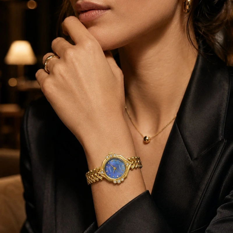 Golden Women's Bracelet Watch  - Luxury Watch Top 10 ulasan dan harga