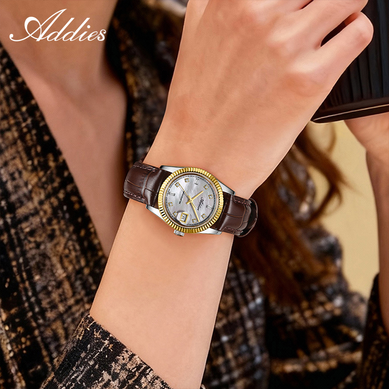 Addies 585 Quartz Woman's Watc - Luxury Watch Leather ulasan dan harga