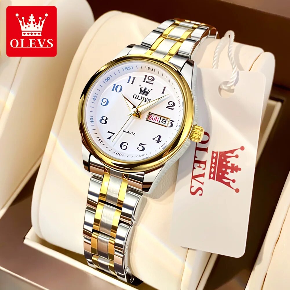 OLEVS 5567 Best Seller Women's - Best Luxury Quartz Watch ulasan dan harga