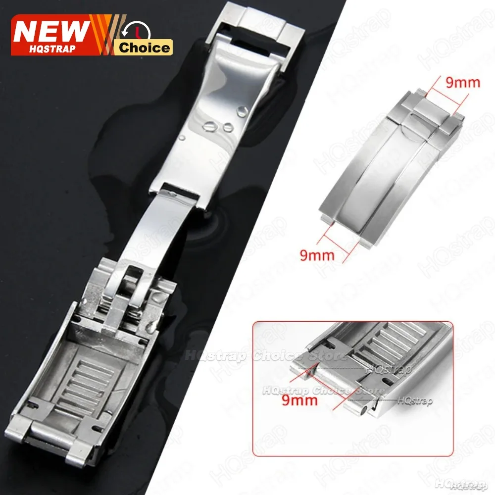 9mmx9mm Folding Buckle for Rol - Luxury Watch Cheap ulasan dan harga