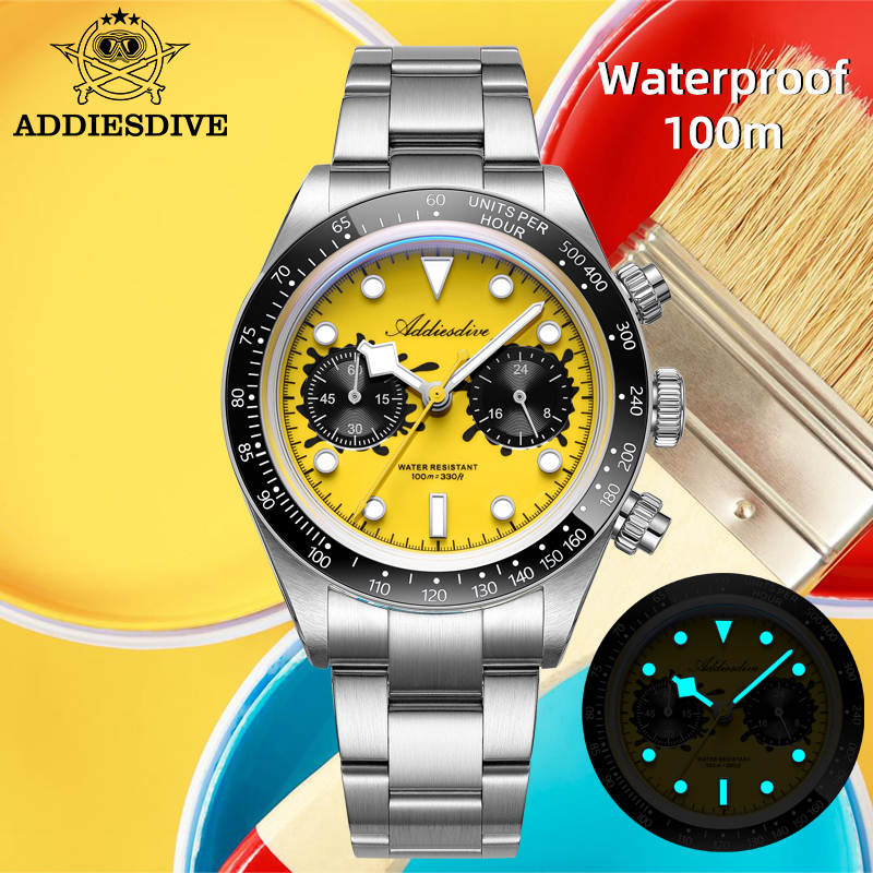 ADDIESDIVE VK64 Watches Men Ne - Zero Luxury Watch ulasan dan harga