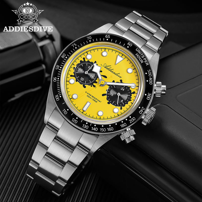 ADDIESDIVE VK64 Watches Men Ne - Zero Luxury Watch ulasan dan harga