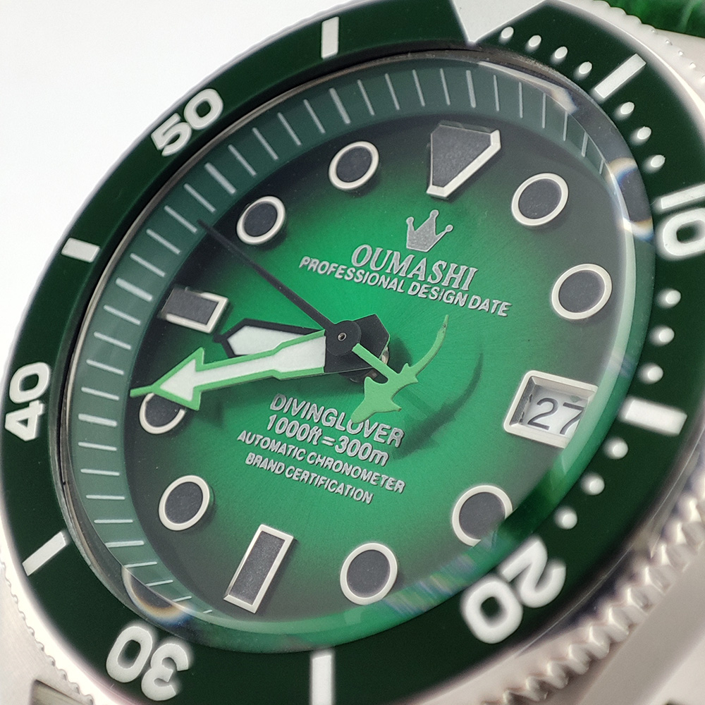 40.5mm customized watch NH35 M - Luxury Watch Leather ulasan dan harga