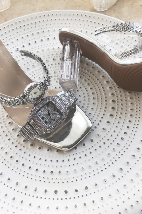Original design Crystal watch  - Luxury Watch Leather ulasan dan harga