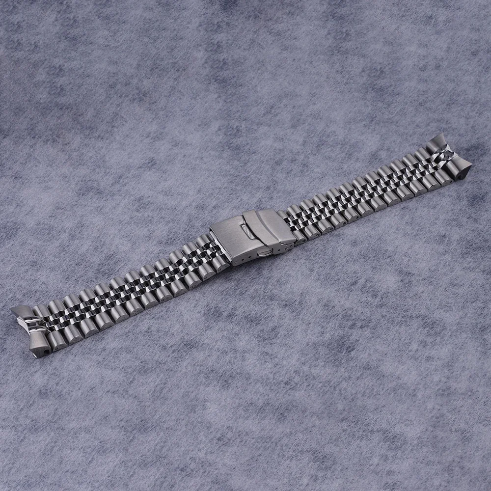 Carlywet 22mm Jubilee Strap fo - Seiko Watch 5 Sports ulasan dan harga