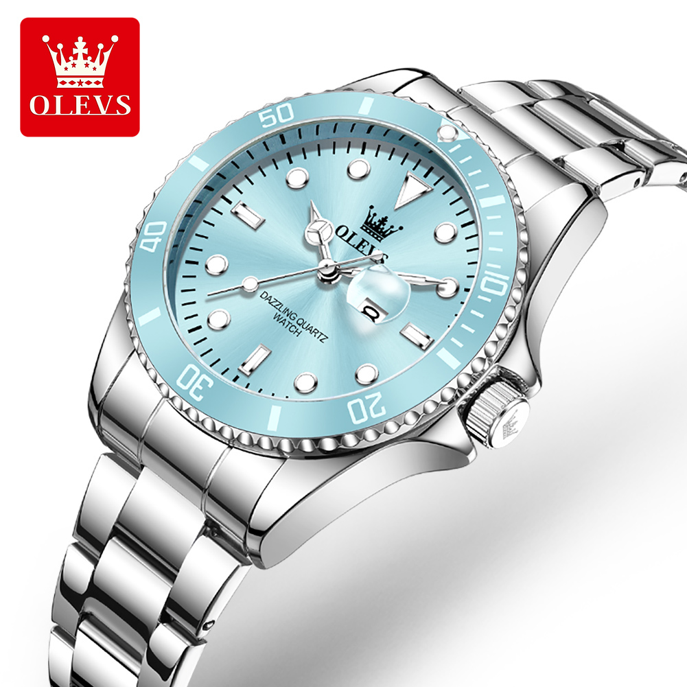OLEVS Luxury Stainless Steel W - Luxury Watch Cheap ulasan dan harga