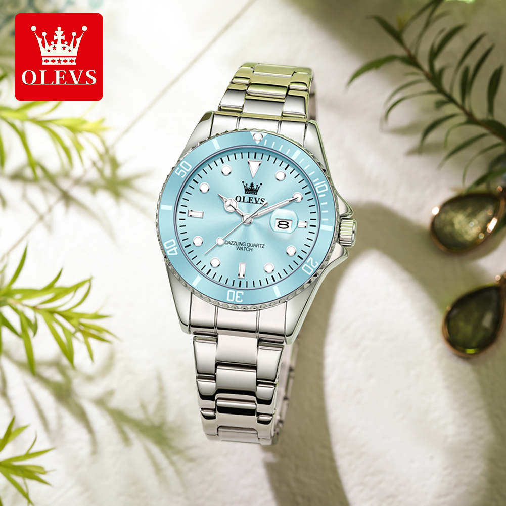 OLEVS Luxury Stainless Steel W - Luxury Watch Cheap ulasan dan harga