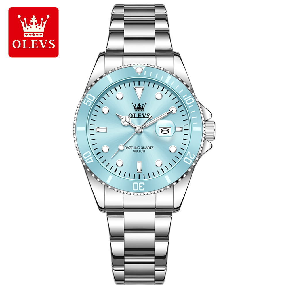 OLEVS Luxury Stainless Steel W - Luxury Watch Cheap ulasan dan harga
