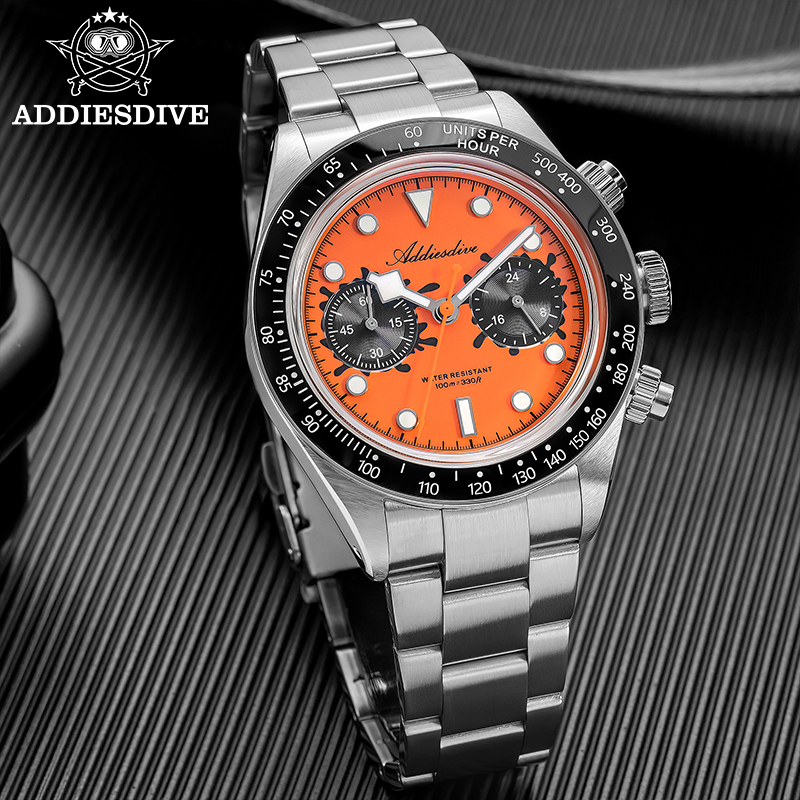 ADDIESDIVE Quartz Chronograph  - Zero Luxury Watch ulasan dan harga