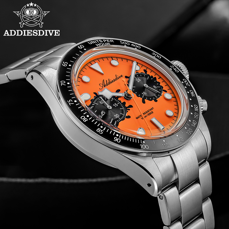 ADDIESDIVE Quartz Chronograph  - Zero Luxury Watch ulasan dan harga