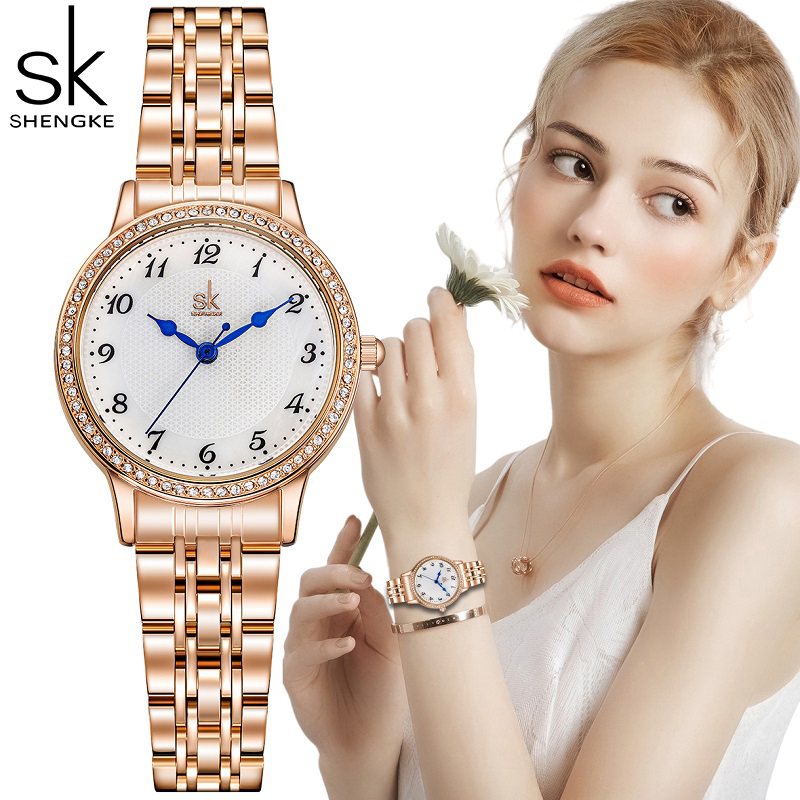 Top Brand Shengke Women's Watc - Luxury Watch Top 10 ulasan dan harga