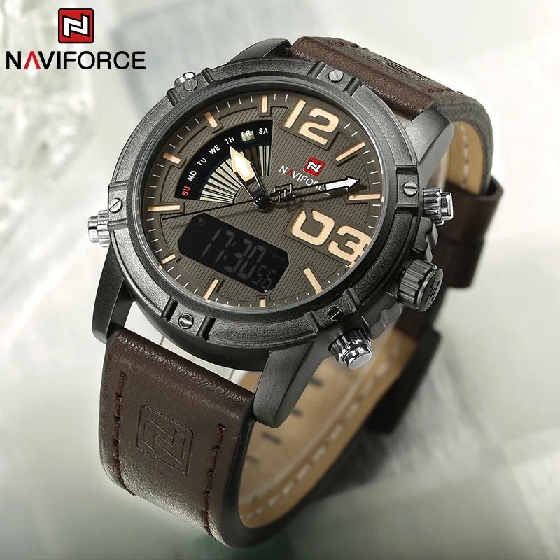 NAVIFORCE Top Brand Men Watch  - Luxury Watch Zone ulasan dan harga