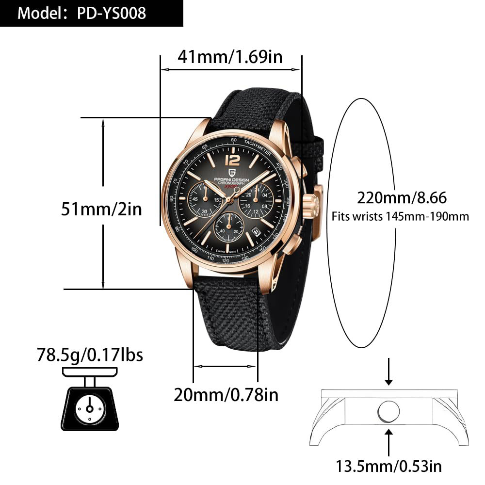 PAGANI DESIGN New Mens Watch 4 - Luxury Watch Life ulasan dan harga