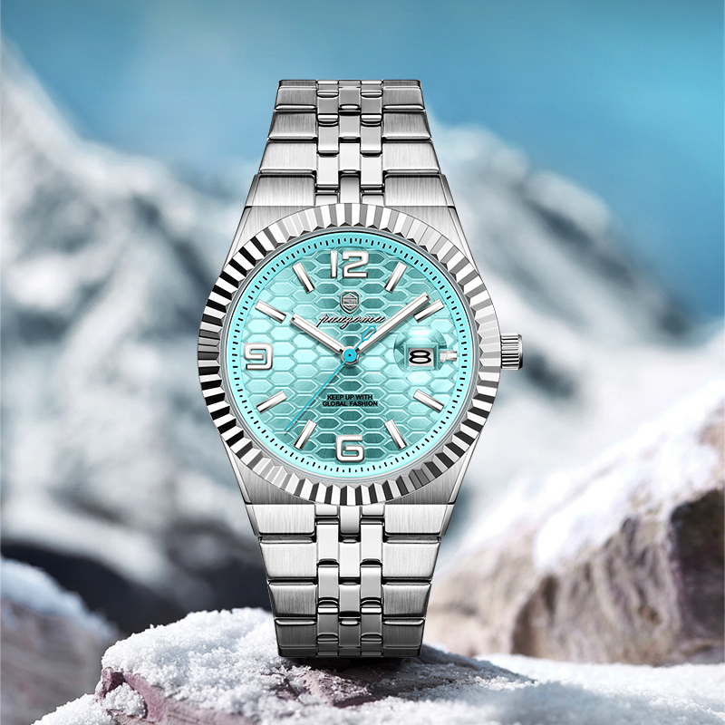 PAAZOMU Men's Honeycomb-Patter - Luxury Watch Zone ulasan dan harga