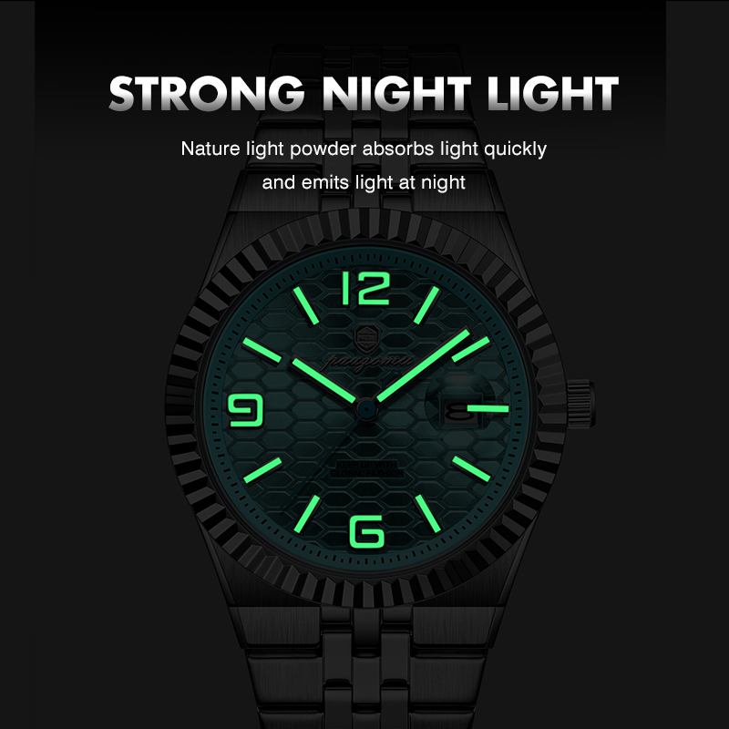PAAZOMU Men's Honeycomb-Patter - Luxury Watch Zone ulasan dan harga