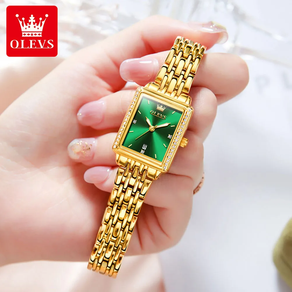 OLEVS 9995 Elegant Quartz Ladi - Luxury Watch Cheap ulasan dan harga