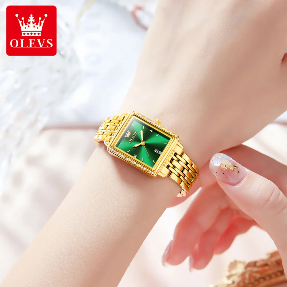 OLEVS 9995 Elegant Quartz Ladi - Luxury Watch Cheap ulasan dan harga