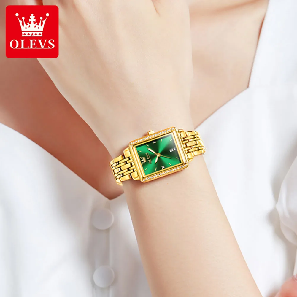 OLEVS 9995 Elegant Quartz Ladi - Luxury Watch Cheap ulasan dan harga