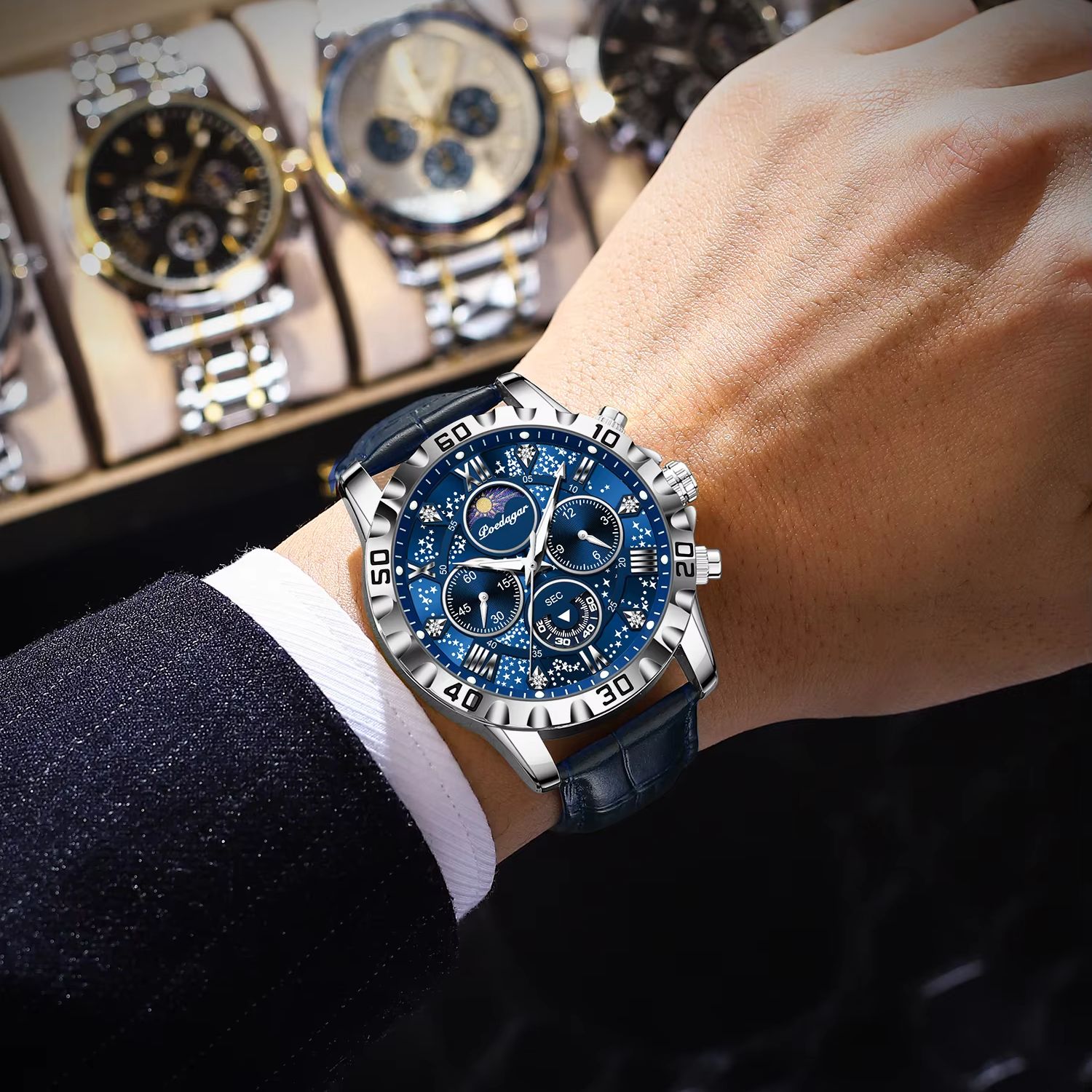 POEDAGAR Luxury Fashion Man Wa - Luxury Watch Zone ulasan dan harga