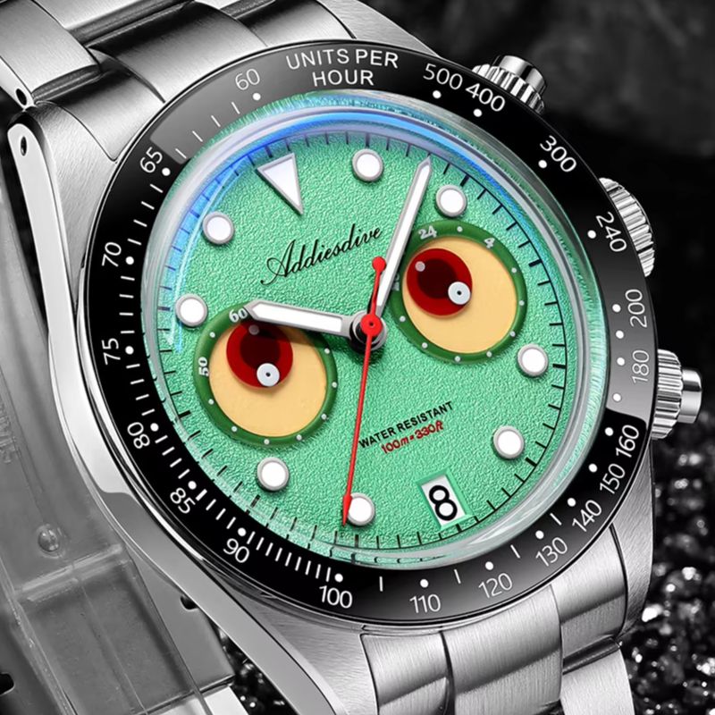ADDIESDIVE Chronograph Quartz  - Zero Luxury Watch ulasan dan harga