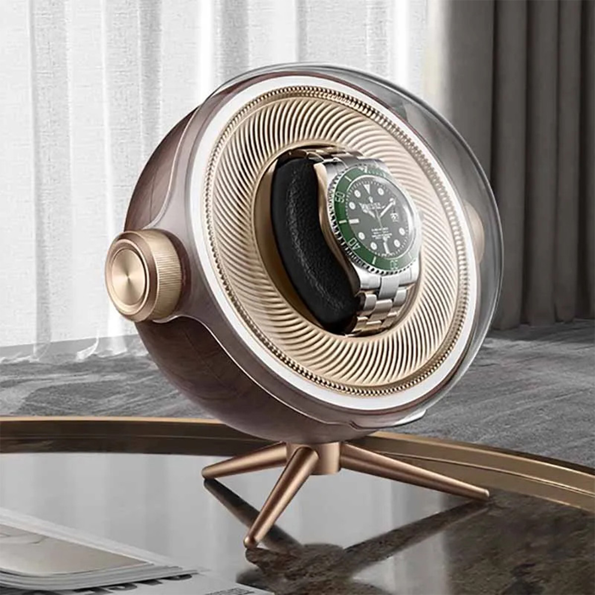 Luxury Automatic Watch Winder  - Zero Luxury Watch ulasan dan harga