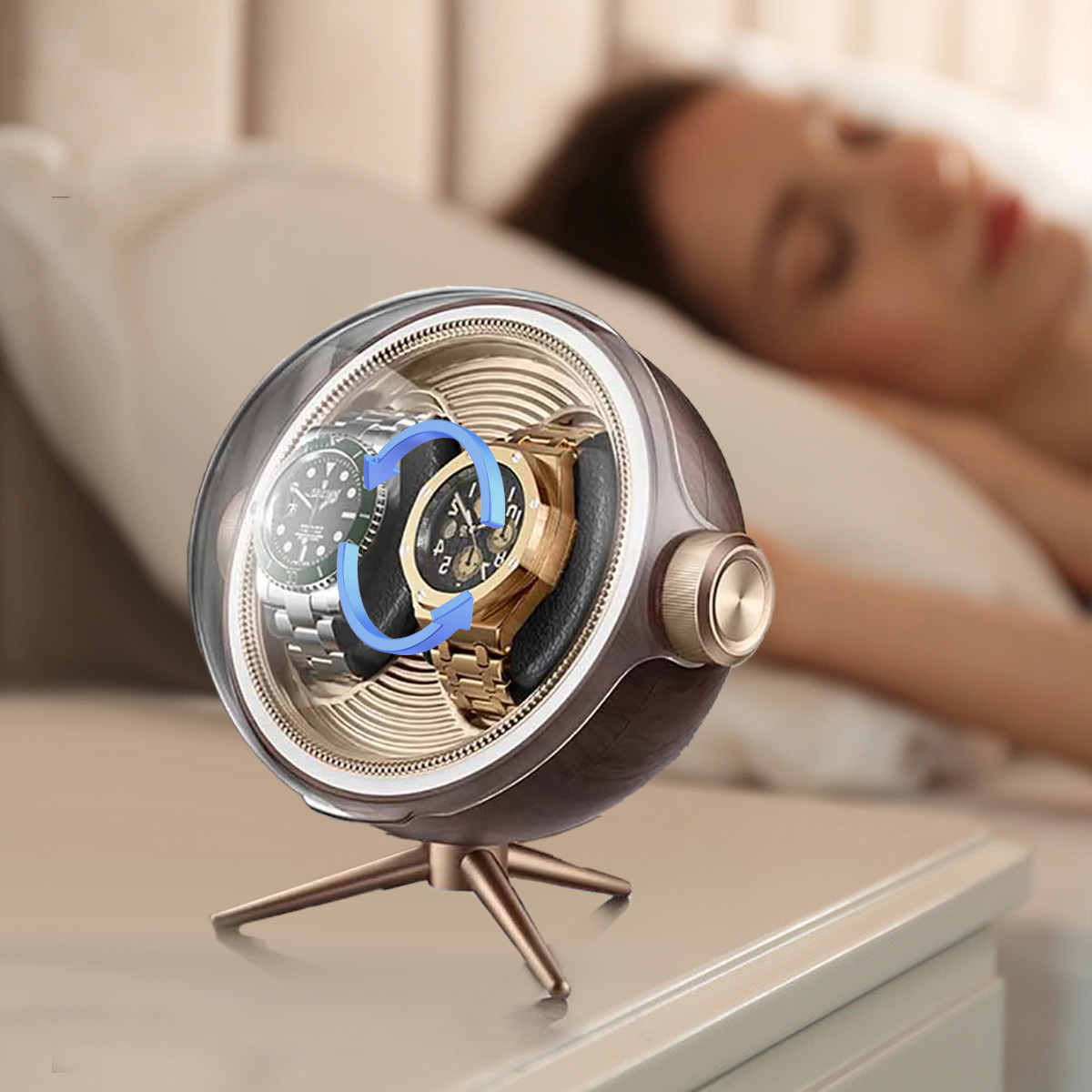 Luxury Automatic Watch Winder  - Zero Luxury Watch ulasan dan harga