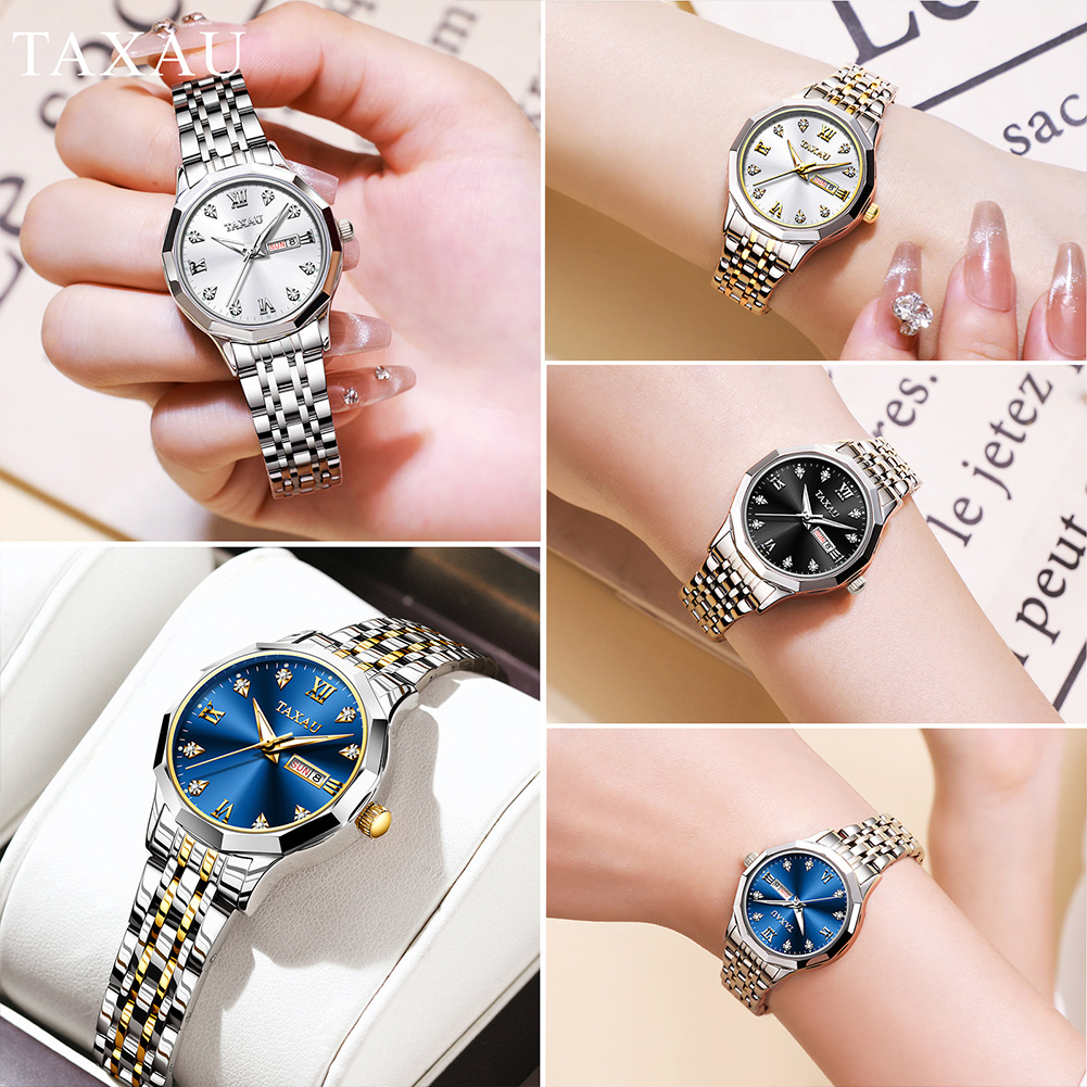 OLEVS Fashion Golden Watch for - Luxury Watch Cheap ulasan dan harga