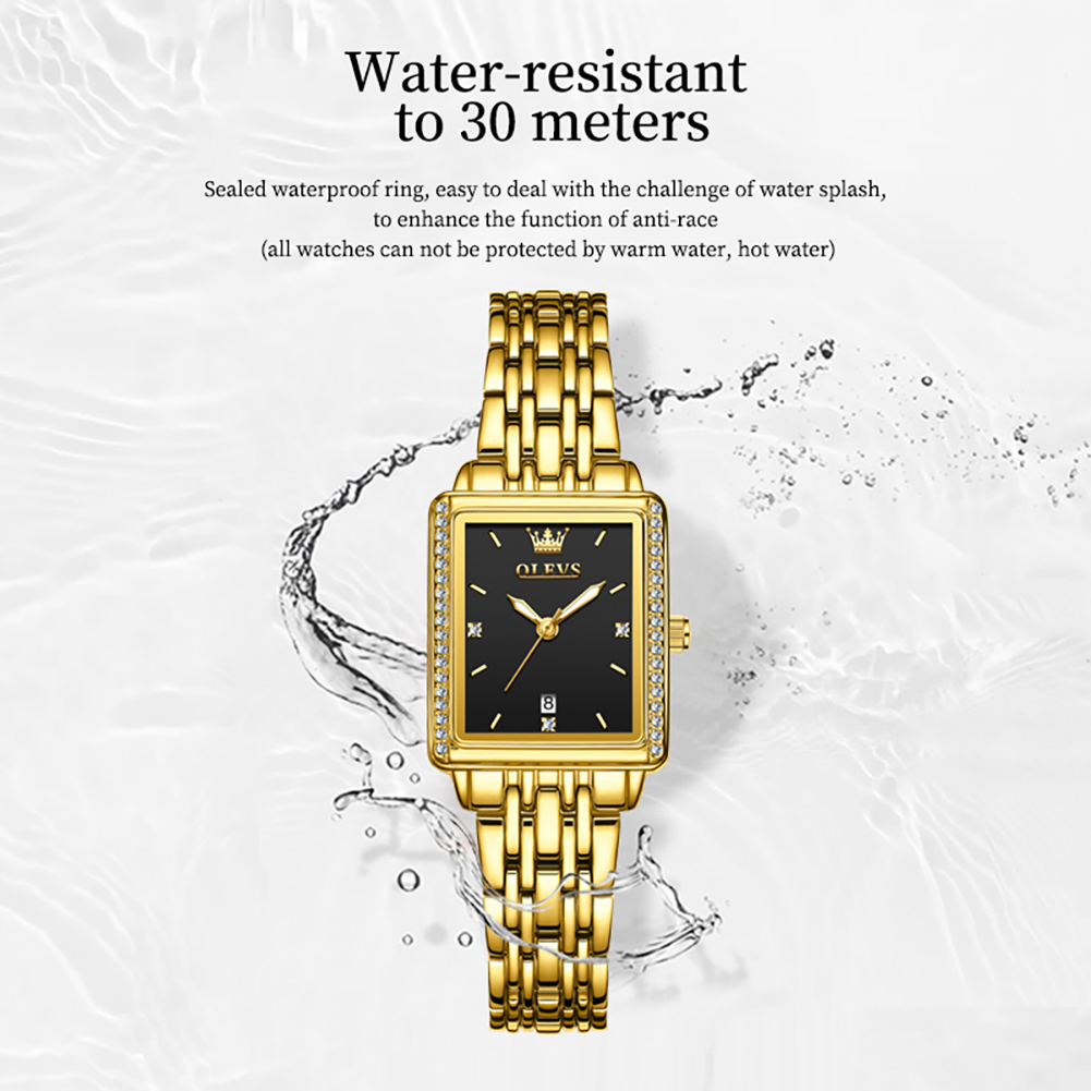 OLEVS 9995 Date Watch for Wome - Luxury Watch Cheap ulasan dan harga
