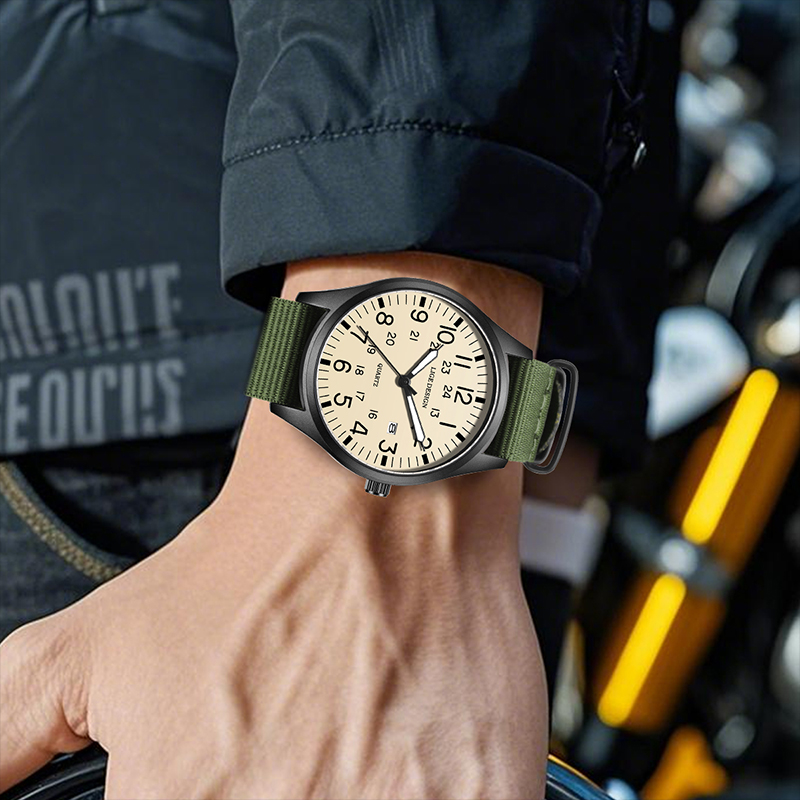 LIGE 2025 TOP NEW quartz wrist - Luxury Watch Leather ulasan dan harga