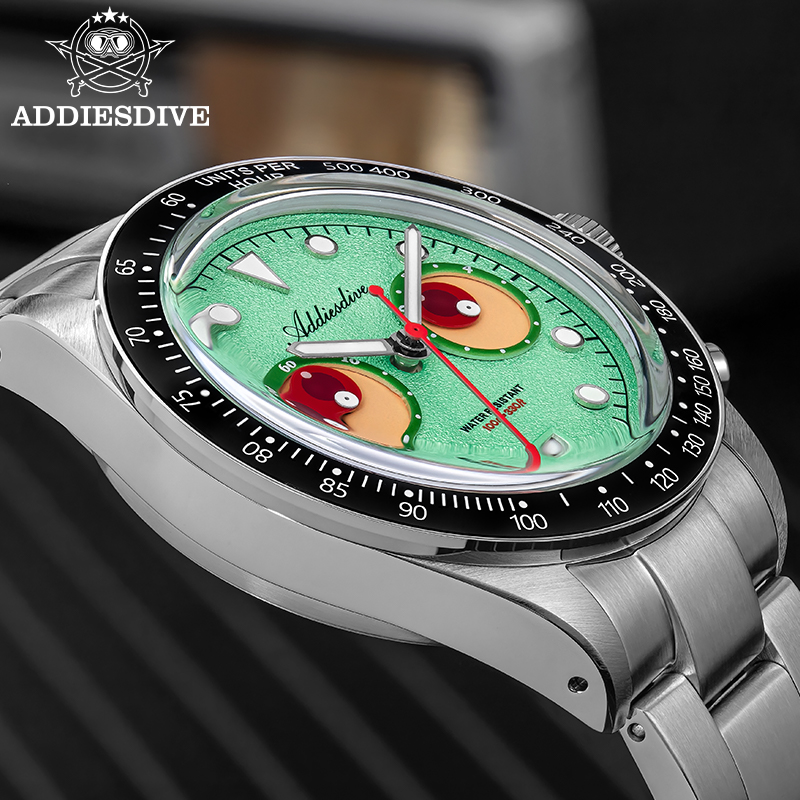 ADDIESDIVE New 40mm Chronograp - Zero Luxury Watch ulasan dan harga