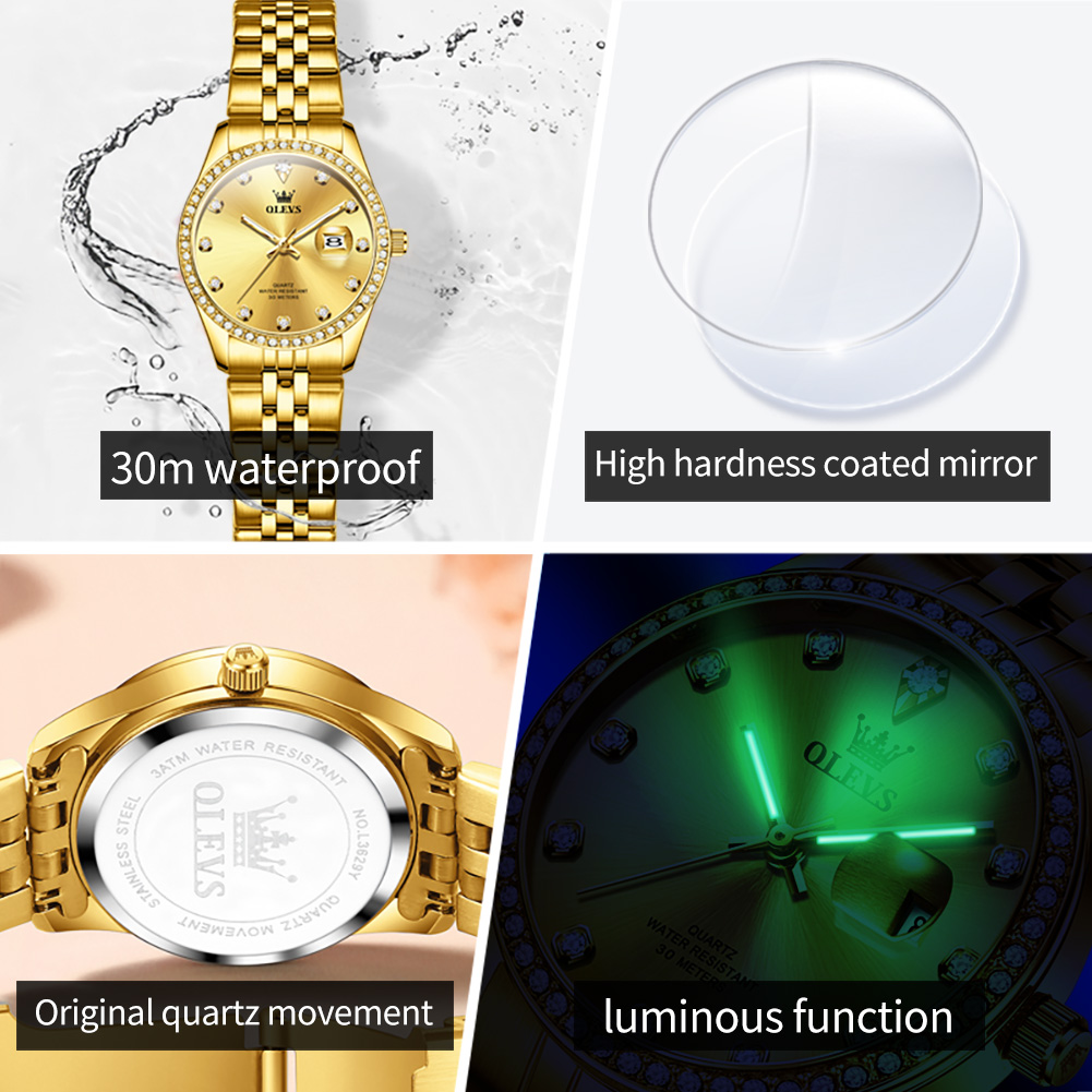 OLEVS Top Luxury Elegant Watch - Luxury Watch Top 10 ulasan dan harga