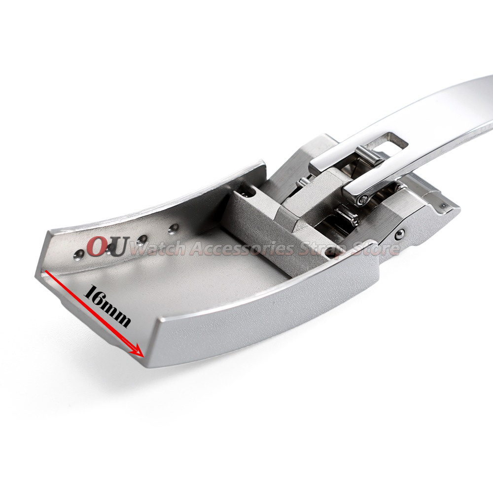 9mmx16mm Stainless Steel Deplo - Luxury Watch Cheap ulasan dan harga