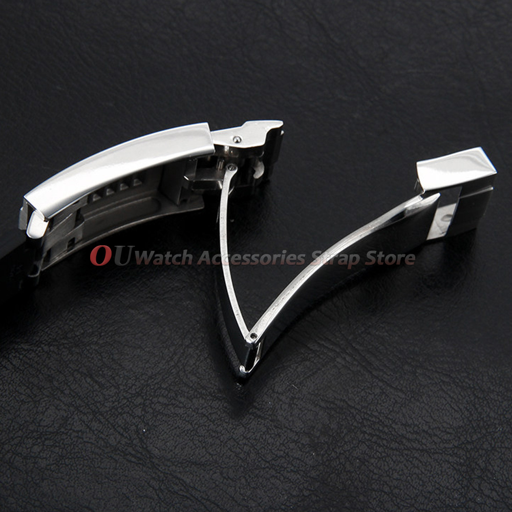 9mmx16mm Stainless Steel Deplo - Luxury Watch Cheap ulasan dan harga