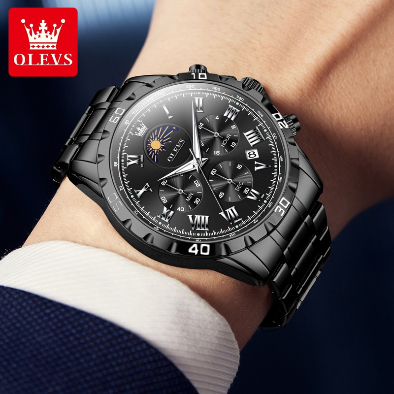 OLEVS 2950 Men Watch Fashion R - Luxury Watch Zone ulasan dan harga