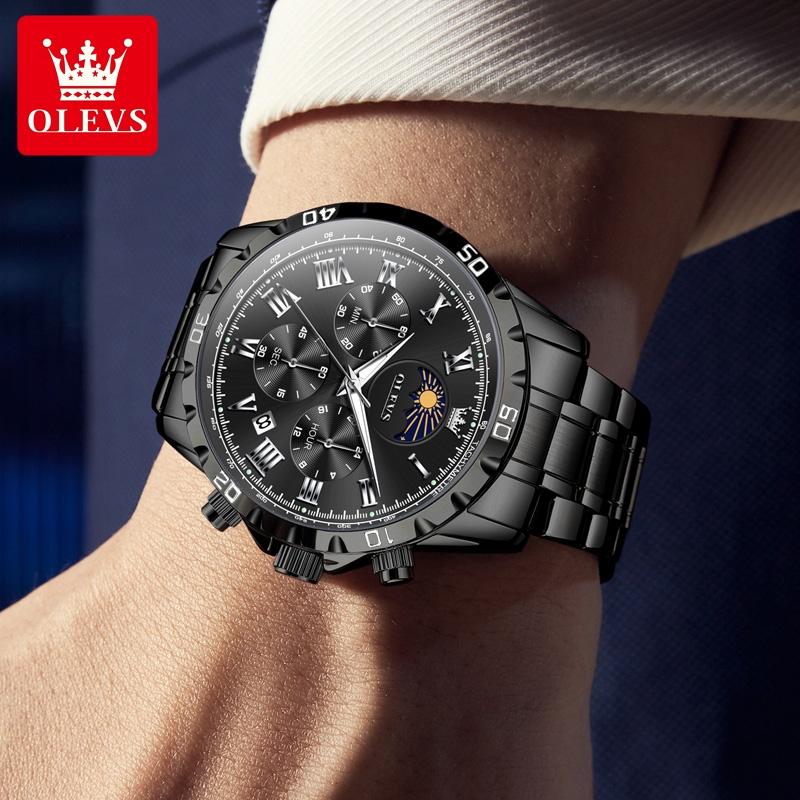 OLEVS 2950 Men Watch Fashion R - Luxury Watch Zone ulasan dan harga