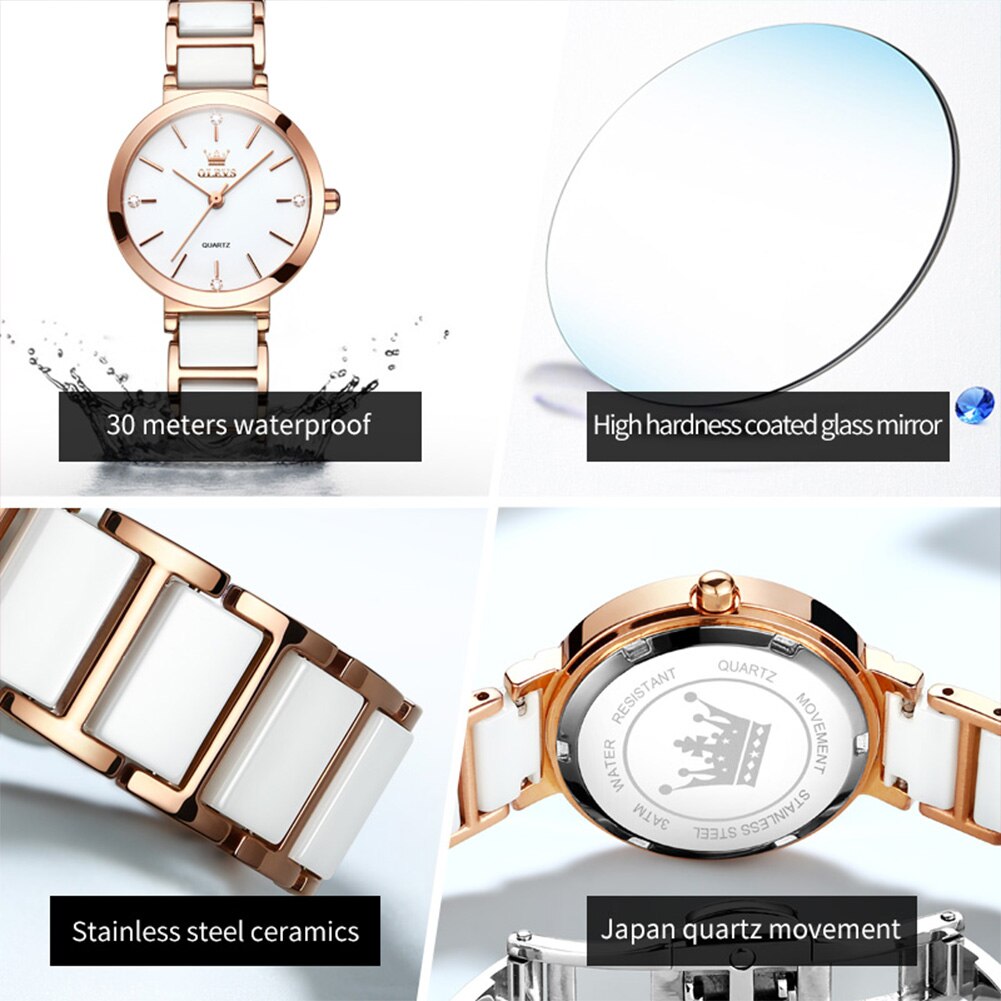 OLEVS Fashion Women Watches Re - Luxury Watch Cheap ulasan dan harga